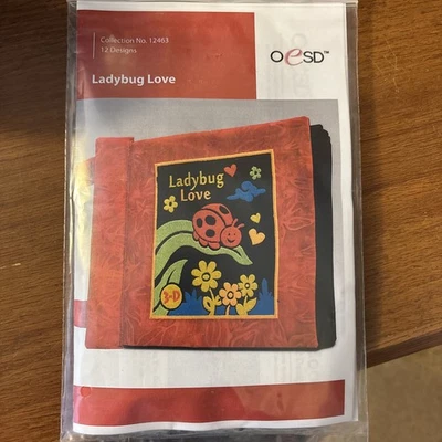 ladybug love oesd embrodiery cd - image 1 of 2