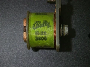 BALLY COIL G-33-2800 TESTED WORKING FREE SHIPPING PINBALL SLOT MACHINE ARCADE - Picture 1 of 5