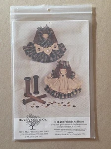 Hickory Stick & Co FRIENDS AT HEART Puppe Lufterfrischer Hüllen Muster H-202 - Bild 1 von 1