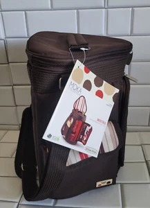 PICNIC TIME MOKA COLLECTION MERITAGE Wine and Cheese Cooler Tote Tote includes: - Picture 1 of 9