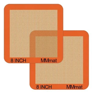 Silicone Baking Mats Set of 2 Square Non-Stick Reusable Air Fryer Linner - Be... - Picture 1 of 6