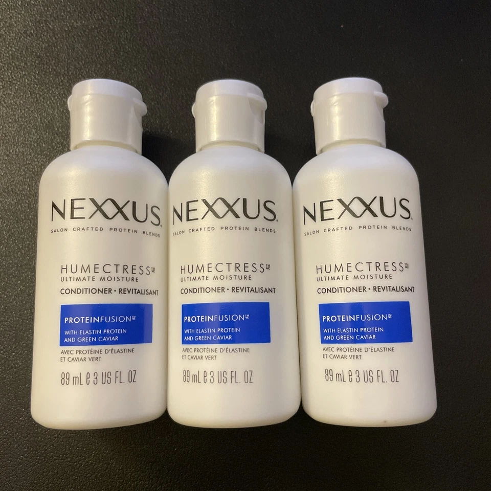 3x Nexxus HUMECTRESS Ultimate Moisture Conditioner 3 fl oz Travel Size New - Image 1 of 1