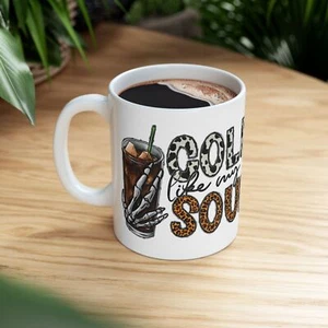 Cold Like My Soul Ceramic Mug - Funny Coffee Cup, Gift for Friends, Unique [...] - Picture 1 of 7