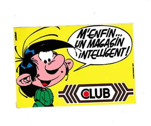 FRANQUIN Gaston autocollant club 1985 TBE - Picture 1 of 2