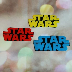 Toppe applique stirata tessuto logo Star Wars per giacca zaino logo Yoda - Foto 1 di 13