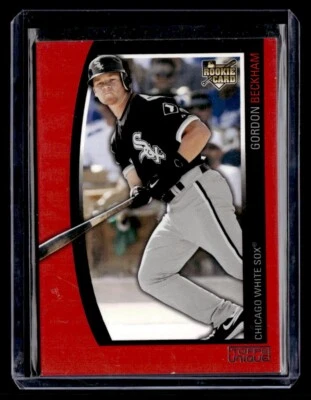 2009 Topps Unique Red  Card #187 **  Gordon Beckham ** #'d /1199 GRADABLE - Image 1 of 3