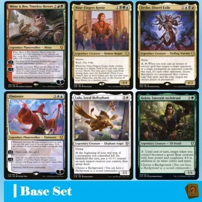 Friends of Baldur's Gate | Minsc Nine-Fingers Zevlor Elminster Halsin | MTG NM  - Bild 1 von 4