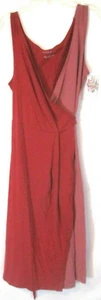 New Eden & Ivy Sleeveless Wrap Dress Pink Small Stretch 698686 Women ZU1 - Picture 1 of 7