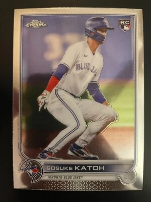 Gosuke KATOH RC 2022 Topps Chrome Update Series #USC42 Toronto Blue Jays - Image 1 of 2