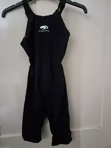 Blueseventy NeroTX FINA Approved Kneesuit. Open Back Racesuit. Size W26. Black - Picture 1 of 6