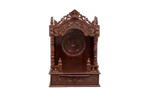 Holz graviert Pooja Mandir - Palisander Mandap Tempel - 30 Zoll - Bild 1 von 5