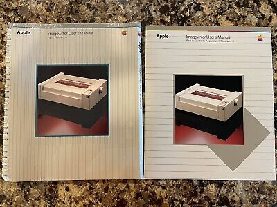 VINTAGE: Apple II ImageWriter Accessory Kit Manuals & Box • 5$