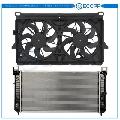 Radiator Cooling Fan Kit For 2007 2008-2013 Chevrolet Avalanche Silverado 1500 - Image 1 of 4