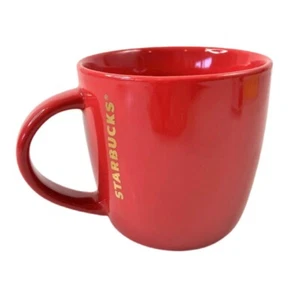 2017 Starbucks Küche rot mit Gold Schriftzug Weihnachten Kaffeetasse Becher Urlaub - Bild 1 von 8