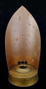Vintage Chase Brass & Copper Candle Holder Handle - Picture 1 of 4
