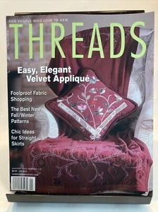 Taunton's Threads Magazine January 2004 #110 See Pics for Articles - Imagen 1 de 3