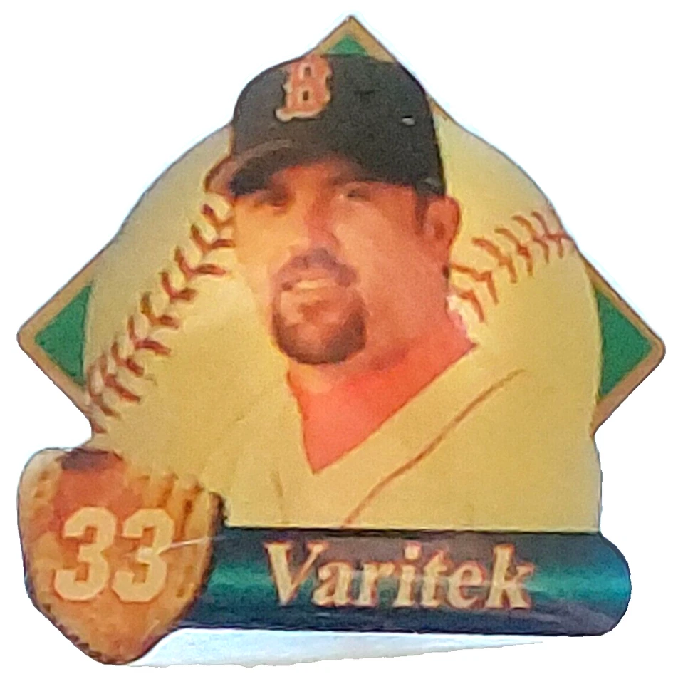 MLB Boston Red Sox #33 Jason Varitek 2004 World Champions Lapel Pin - Image 1 of 2