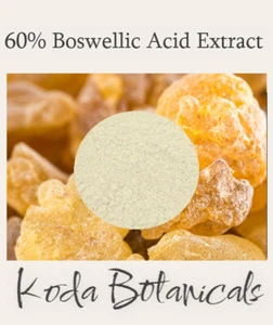 FRANKINCENSE 60% Boswellic Acid EXTRACT POWDER Boswellia serrata - Picture 1 of 1