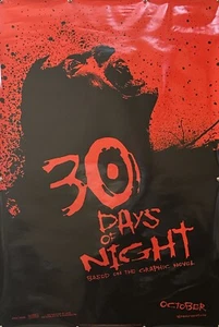 Póster original de la película 30 días de noche de una hoja - 2007 - Imagen 1 de 5