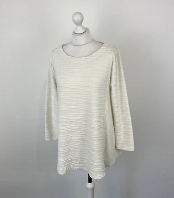 Sahara Tunic Top White Sz Medium Ladies - Image 1 of 4