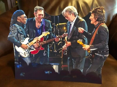 Eric Clapton and Band Tribute to Creame's Ginger Baker Tabletop Standee 9" Long - Image 1 of 2