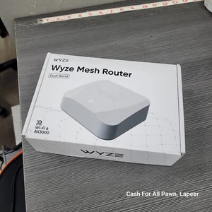 Wyze AX3000 Dual-Band Wi-Fi 6 Mesh Router White One Pack - Picture 1 of 3