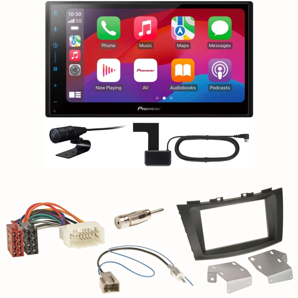 Pioneer SPH-DA77DAB CarPlay Android Auto Einbauset für Suzuki Swift Sport FZ NZ - Bild 1 von 1