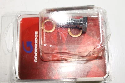 Goodridge 10MM Chrome Banjo Bolt 14-035 Foto 1 de 3