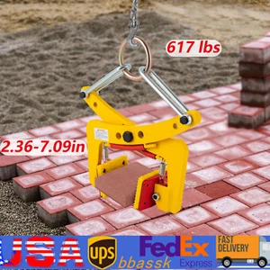 Granitplatte Hebeklemme Stein Holz Heber Schwerlast Hebewerkzeug 617 Pfund USA - Bild 1 von 15