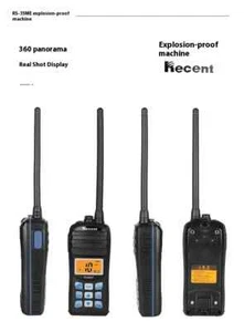 Najnowszy RS-35ME ATEX Przeciwwybuchowy 5W VHF Radio morskie Ręczny nadajnik-odbiornik - Zdjęcie 1 z 8