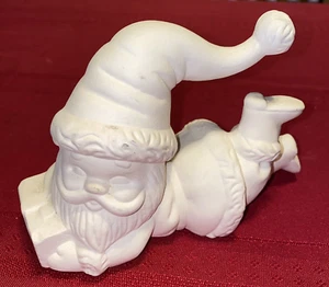 Vintage Maxine Form Keramik Biskuit Weihnachtsmann Figur DIY fertig zum Bemalen - Bild 1 von 12