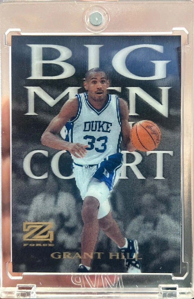 2012-13 Fleer Retro Grant Hill Skybox Big Men On Court 3D Insert Card Sp Rare - Image 1 of 1