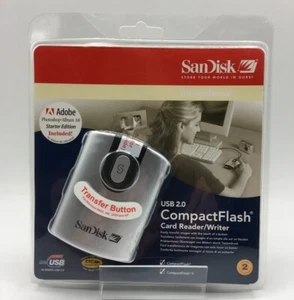 SanDisk CF Type I/II ImageMate USB 2.0 CompactFlash Reader/Writer (SDDR-92-A15) - Picture 1 of 4