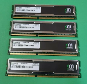 Mushkin Silverline 996768  8GB (4x2GB) DDR3 - 1333 pc3-10666  CL 9-9-9-24 - Foto 1 di 6