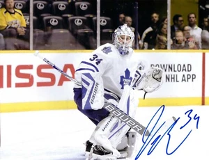 James Reimer Toronto Maple Leafs Carolina Hurricanes Signed 8 x 10 - Picture 1 of 1