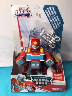 Transformers - Heatwave the Fire Truck Bot Rescue Heroes - 6" high NEW - Image 1 of 4