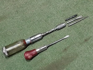 Stanley Yankee Handyman 233H Pump + Leyris Ratchet Screwdrivers Woodwork Tools - Picture 1 of 15