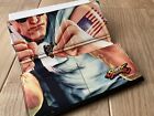 Street Fighter x KINGZ collaboration “Guile” cowhide long wallet, never used