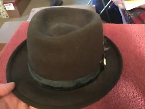 Vintage Fedora Newport Trademark Merind Felt Hat - Picture 1 of 8