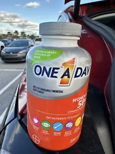 One A Day Women’s 50+ Multivitamins, Multivitamin for Women Exp 2/25 - Picture 1 of 3