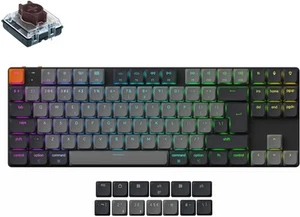 Keychron K1 QMK Ultra-Slim Wireless Bluetooth/Wired Mechanical Keyboard - Afbeelding 1 van 12