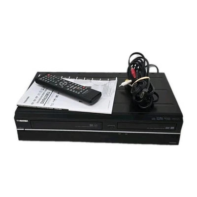 Toshiba DVR620KU DVD Recorder VCR Combo VHS Player  HDMI TESTED Remote Manual  - Image 1 of 4