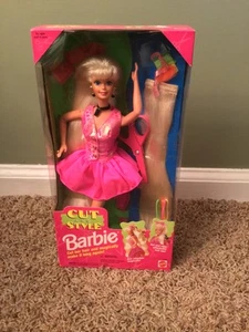 Vintage 1994 Mattel Cut And Style Barbie Doll - Picture 1 of 6