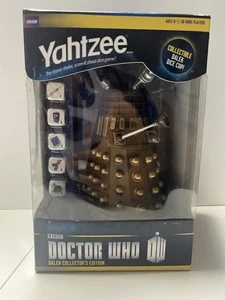 DOCTOR WHO DALEK Collector's Edition YAHTZEE NEW! Dice BBC - Picture 1 of 5