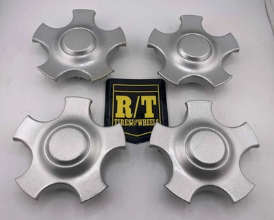 Set Of 4 Ford Taurus YF12-1A096-AC Factory OEM Center Caps - Image 1 of 4