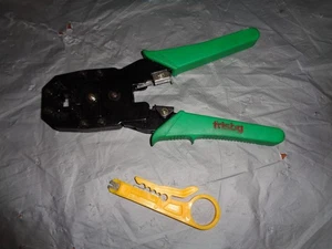 Frisby FNW-55N RJ45 Network Crimping & Wire Stripper *** NEW! *** - Picture 1 of 8