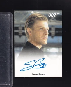 James Bond 007 50th Expansion Autograph 2002 Sean Bean as Alec Trevelyan - Picture 1 of 2