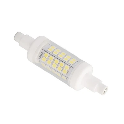 .›R7s LED Bulb 80mm 5W Double End Floodlight With 60LED 6000K White Light Corn L - Image 1 of 4