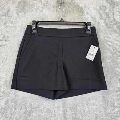 Pantalones Cortos Saks Fifth Avenue para Mujer 2 Negros Algodón Mezcla de Nailon Elegante Ponte a Medida Foto 1 de 4