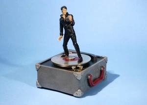 Elvis Presley Heartbreak Hotel Music Box By Franklin Mint * Fully Working - Imagen 1 de 14